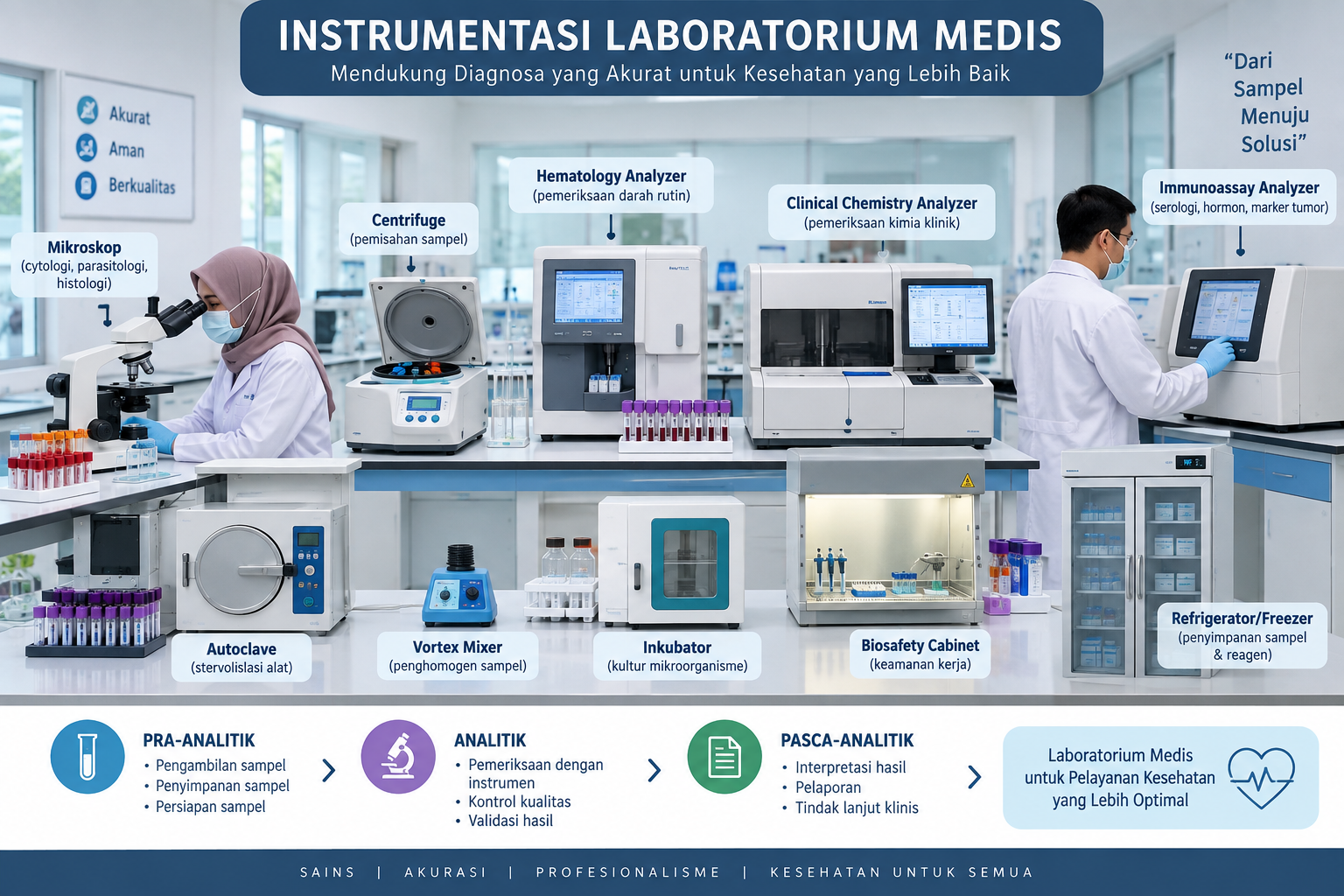 INSTRUMENTASI LABORATORIUM MEDIS